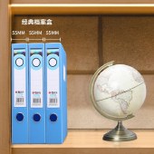 晨光（M&G）档案盒文件收纳整理 耐用牢固粘扣A4文件盒资料盒 单个装