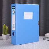 晨光（M&G）档案盒文件收纳整理 耐用牢固粘扣A4文件盒资料盒 单个装