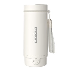 艾青春304不锈钢便携电热水杯400ml AI-SY603 烧水杯子保温杯加热杯