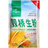 双桥生粉100g/包 多包家用食用玉米淀粉烹调烧汤勾芡制作粉皮糕点烘焙原料