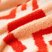 唐纳家纺雪花绒提花毯-从容自若TN-BK24037 110cm*145cm 午睡毯沙发毯子空调毯盖毯毛毯