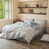 無印良品有氧棉四件套-酷派生活MJ-TJ25-79 床上用品被套床单枕套双人床上四件套