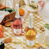 初邂 荔桃起泡酒 青梅起泡酒 750ml/瓶 微醺小甜酒气泡酒 精选好礼