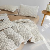 無印良品阳离子提花绒四件套-时尚之约MJ-TJ25-90