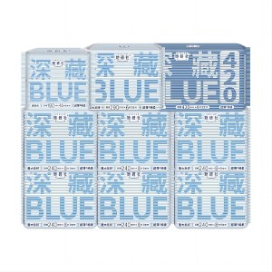 她妍社深藏blue卫生巾日夜组合72片套装 迷你护垫日用夜用防漏姨妈巾