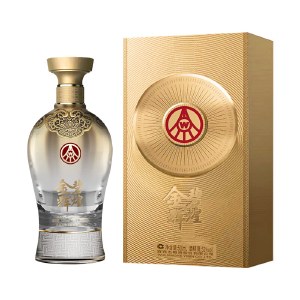 五粮液金碧辉煌臻品系列（鎏金版）52度500ml/瓶