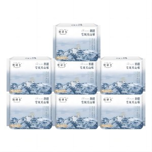 她妍社新疆棉卫生巾日用240mm*8片*7包【共56片】