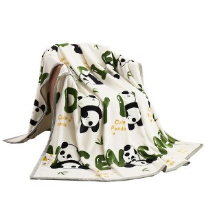 唐纳家纺牛奶绒毯步步高升TN-BK23023 100cm*120cm 午睡毯沙发毯子空调毯盖毯毛毯