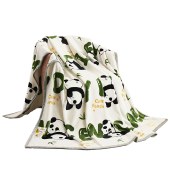 唐纳家纺牛奶绒毯步步高升TN-BK23023 100cm*120cm 午睡毯沙发毯子空调毯盖毯毛毯