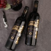 昂富庄园·玛克城堡干红葡萄酒750ml*6支（箱）红酒整箱装泡沫箱装