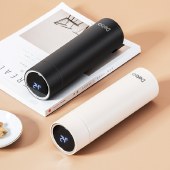 Debo德铂 480ml埃托奥温显杯DEP-849  (颜色随机) 过滤泡茶杯水杯子触摸显温保温杯