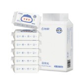 柚家迷你湿厕纸7片/包 6包/提 1提装12589
