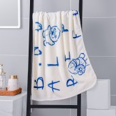 B.Duck小黄鸭珊瑚绒浴巾220 单条装