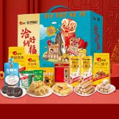 【洽洽&徐福记】 洽好纳福2272g 联名年货礼盒炒货坚果礼盒饼干点心糖果休闲零食品大礼包