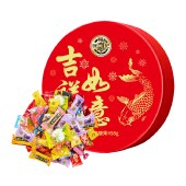 【徐福记】 什锦糖果458g 橡皮糖果汁水果糖酥心糖奶糖