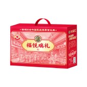 【徐福记】 福悦瑞礼843g 沙琪玛棉花糖酥心糖果冻凤梨酥饼干休闲零食礼盒