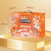 三只松鼠108型美味时光坚果零食礼1415g 坚果礼盒零食大礼包