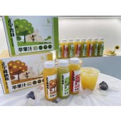 【广东省内包邮】正宇姝丽新鲜苹果鲜榨0添加HPP工艺纯苹果汁280ml/瓶