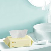 柚家棉柔洗脸巾 抽取式60片/包 3包/箱302974