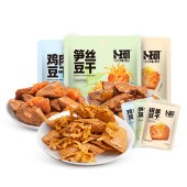 卜珂零点夹心豆干组合装600克 卤味豆干零食品 随机口味