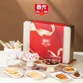 春光椰香欢聚什锦礼盒532g 饼干糖果零食礼包