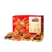 【三只松鼠】肉肉零食礼574g（30袋）卤味零食礼盒