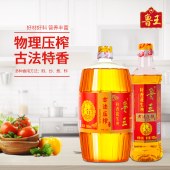 鲁王古法压榨特香花生油小组合500ml+960ml 食用油组合