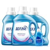 蓝月亮薰衣草深层洁净洗衣液2kg+1kg*2+白兰手洗旅行装80g