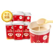 江中猴姑 米稀240g/箱 含炼乳 6杯装 养胃米糊便携免洗办公室早晚营养代餐独立包装