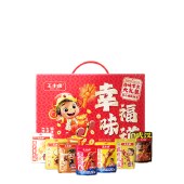 王小卤幸福味道卤味礼盒709g 卤味肉类礼盒零食年货礼盒