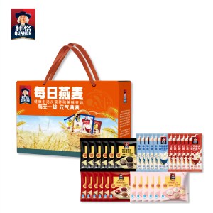 【桂格】每日燕麦30包装A款 营养健康早餐燕麦片 多口味混合装