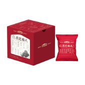 五谷磨房 红色-黑芝麻丸（无糖）108g 五黑丸0蔗糖健康零食