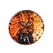 节日礼品金宝盆佛跳墙生鲜海参鲍鱼 加热即食大盆菜 福礼 828型 大盆菜2.5kg