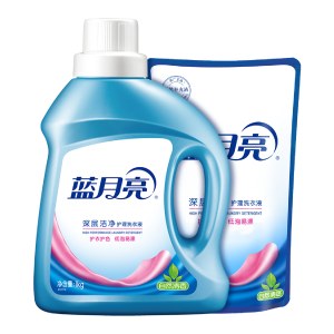 蓝月亮自然香深层洁净洗衣液1kg+袋500g