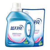 蓝月亮自然香深层洁净洗衣液1kg+袋500g