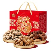 沃隆纷享福礼1.22kg 零食坚果礼盒年货礼盒
