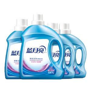 蓝月亮薰衣草深层洁净洗衣液组合 瓶3kg+瓶2kg+瓶1kg*2