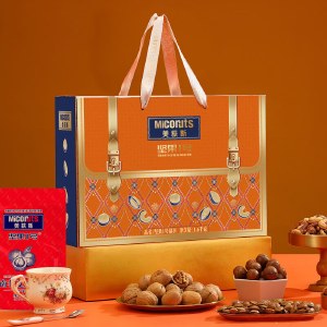 美荻斯 坚果1号福享1600g 零食坚果礼盒年货礼盒