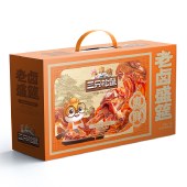 【三只松鼠】老卤盛筵橙色款1008g 卤味鸭翅鸭锁骨鸭脖鸡鸭肉类零食礼盒