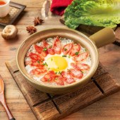 【广州酒家】如意四喜710g 腊肉腊肠腊鸭腿礼盒装腊味组合