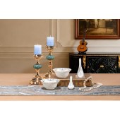 康宁CORELLEBRANDS 乔芙兰餐具4件套CB-QFL4-PMX/KZ