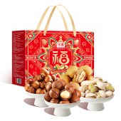 沃隆坚果福礼1.96kg 零食坚果礼盒年货礼盒