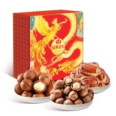 沃隆坚果金礼1.8kg 零食坚果礼盒年货礼盒
