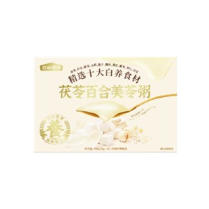 五谷磨房 茯苓百合美苓粥448g 即食粥营养早餐