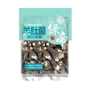 绿帝羊肚菌35g 菌菇干货