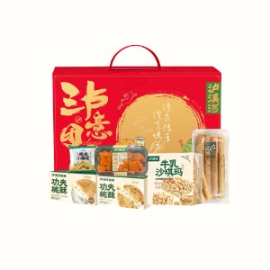 泸溪河 中式糕点礼盒118型1093g 零食点心年货礼盒