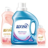 蓝月亮薰衣草洁净洗衣液1kg+内衣专用洗衣液翻盖装500g+内衣专用洗80g