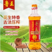 鲁王古法压榨特香花生油500ml*2瓶 食用油