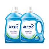【到手12斤】蓝月亮茉莉清香洁净洗衣液3kg*2