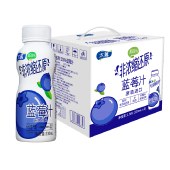 太慕越南进口果汁100%蓝莓汁330ml*6瓶